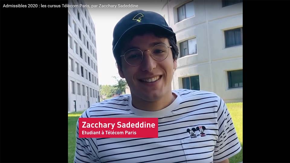 Admissibles : vodéo Zaccharie Sadeddine