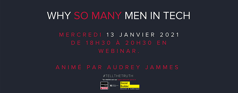 Webinaire 13/1 Why so many men in tech ?