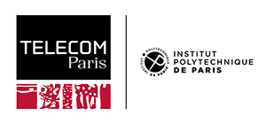 Logotype Télécom Paris (300 pixels de large)