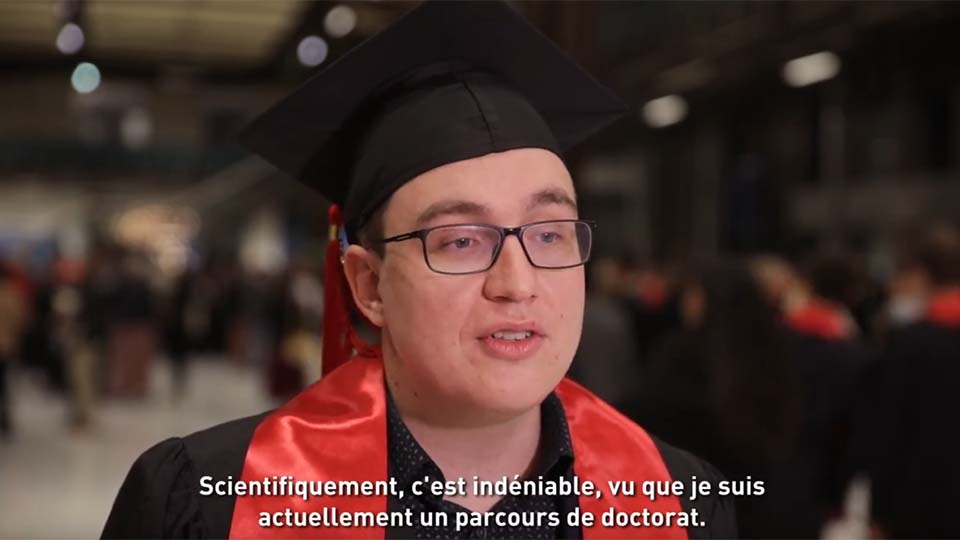 [Témoin remise des diplômes] Adrien Courtois