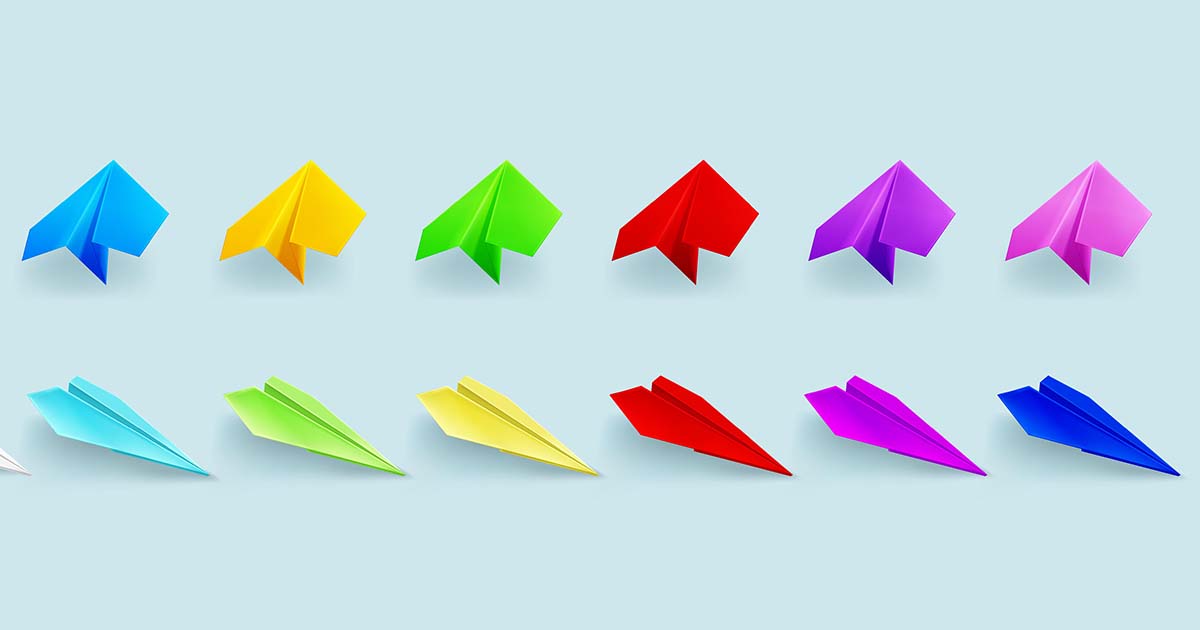 Paper plane collection source Pikisuperstar/Freepik