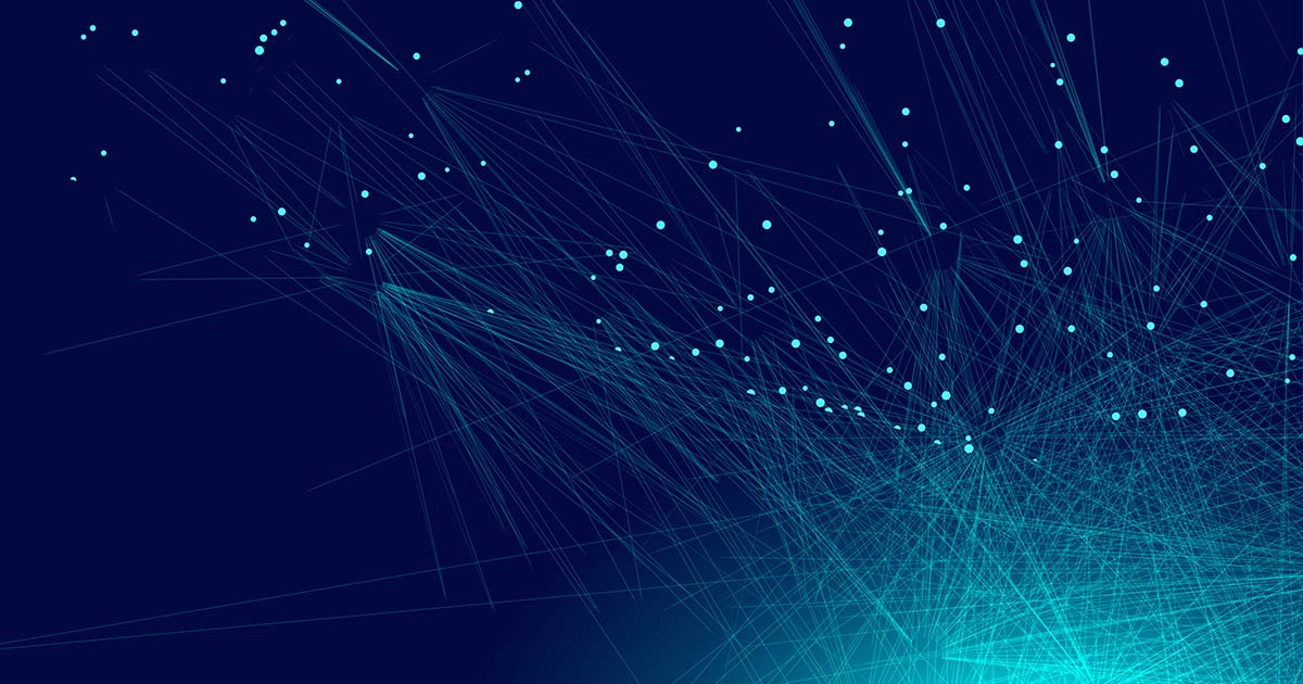 technology digital data mesh network background