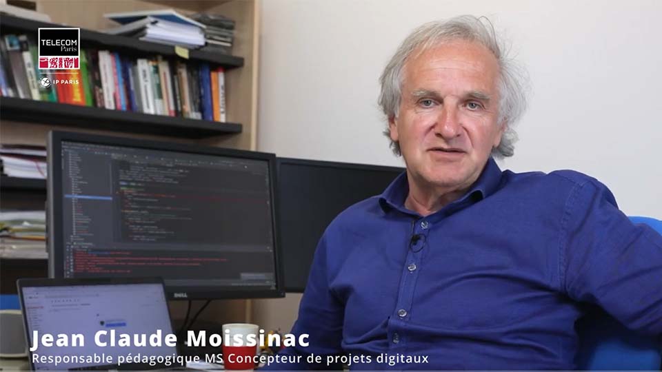 Mastère Spécialisé Conception de Projets Digitaux : Jean-Claude Moissinac (vidéo)