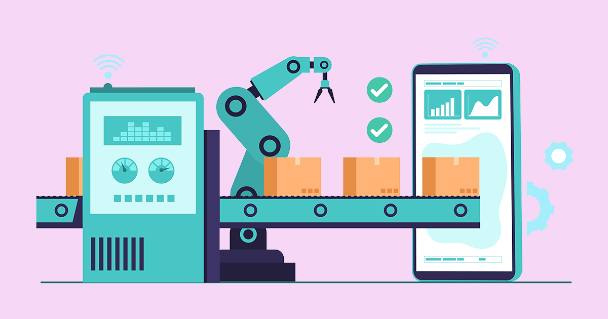 illustration industrie 4.0 sourde Jcomp/Freepik