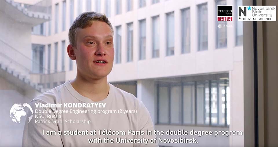 Testimonial of Vladimir Kondratyev, a student from Novosibirsk University, Russia