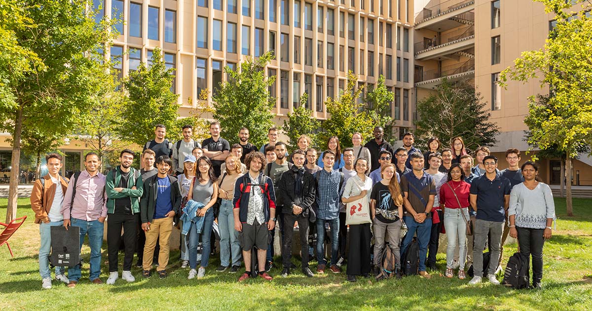 Welcome to all new IP Paris Master and PhD students! (diaporama photos)