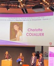Charlotte Couallier, diplômée de Télécom Paris, femme cyber 2022 ! (source LinkedIn)