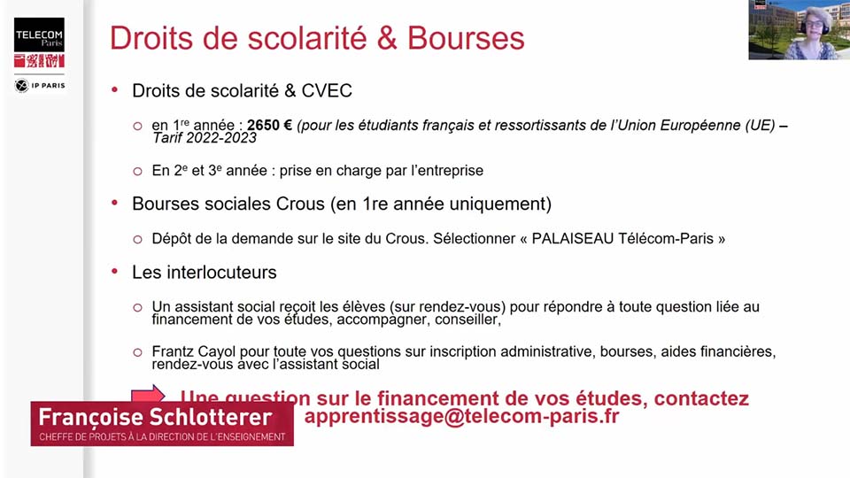 Apprentissage FISEA (JPO vidéo 4)