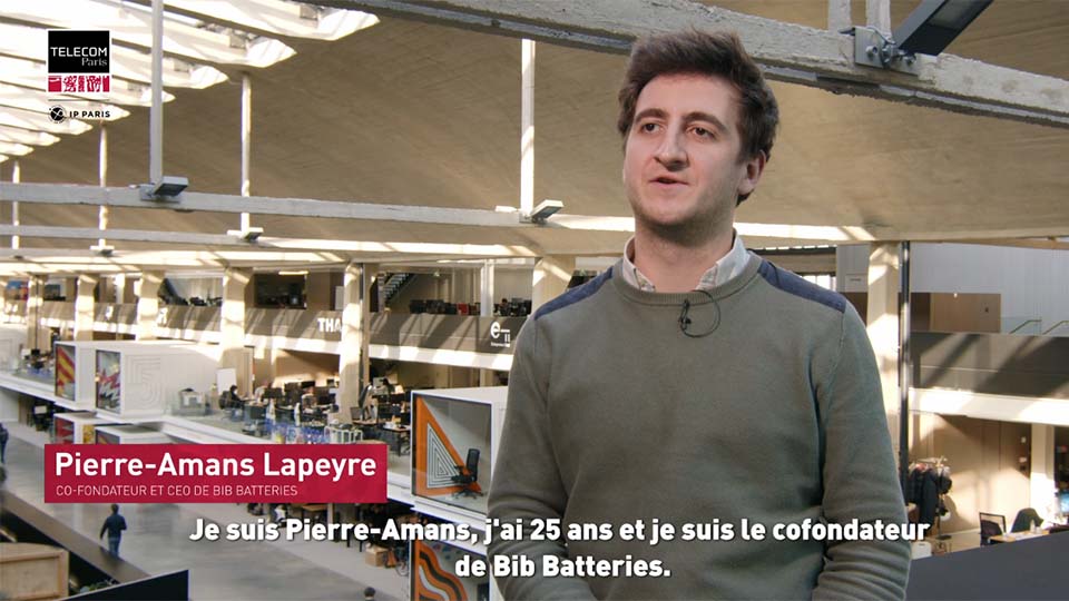 Interview de Pierre-Amans Lapeyre, cofondateur de BIB Batteries (vidéo)