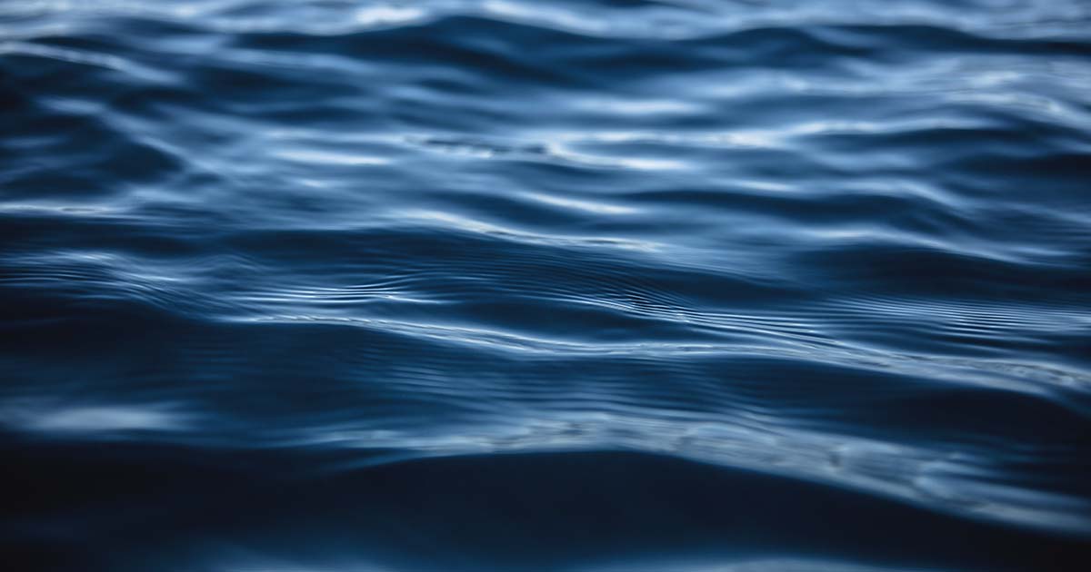 Beautiful shot of a body of water with sea waves – great for a cool background or wallpaper