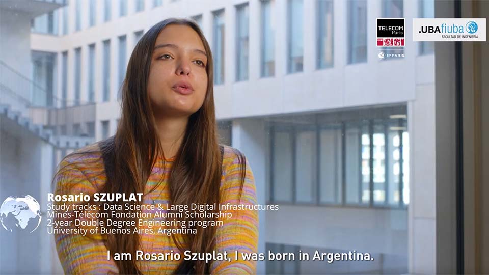 Rosario Szuplat, Argentina (international student, video)