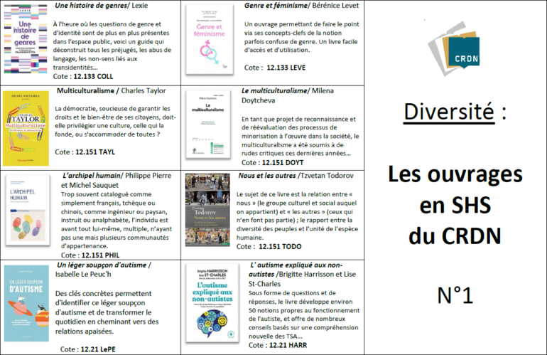 CRDN ouvrages SHS de la diversité 1