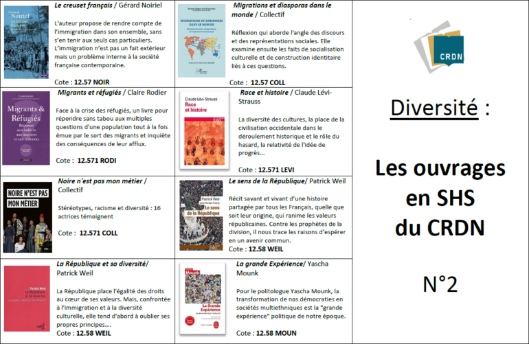 CRDN ouvrages SHS de la diversité 3