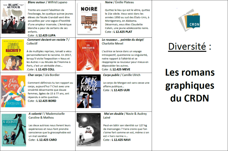 CRDN romans graphiques de la diversité 1