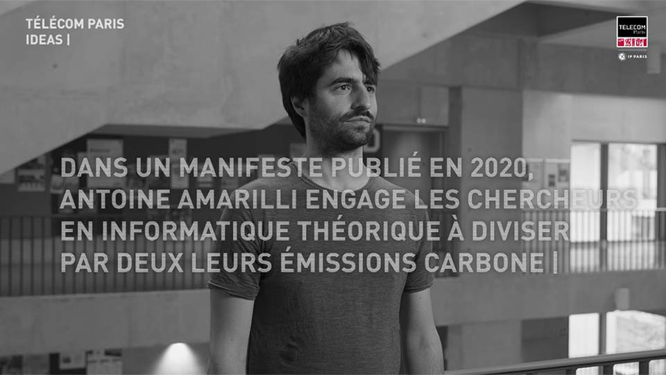 [Télécom Paris Ideas] Le bilan carbone des chercheurs en informatique théorique et en IA (vidéo)