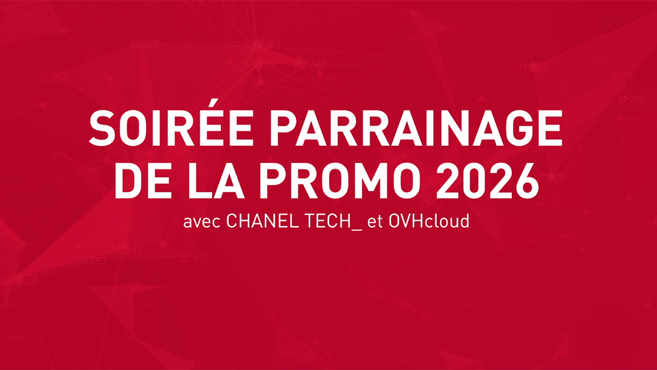 Soirée parrainage promo 2026 Chanel Tech_ et OVHcloud (vidéo)