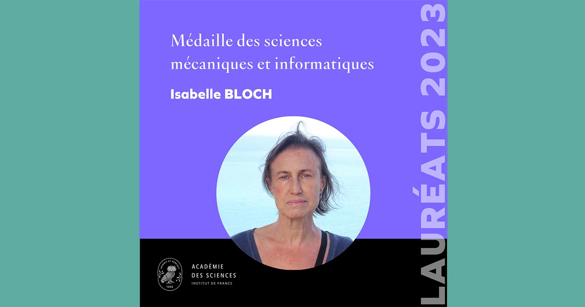 Isabelle Bloch médaille de l'Académie des Sciences