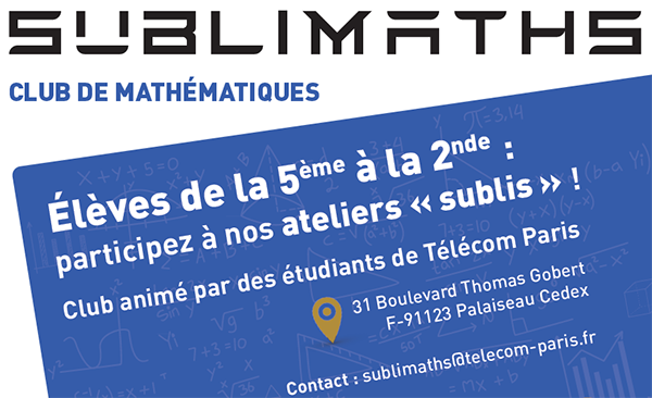 Sublimaths (lettre LTCI)