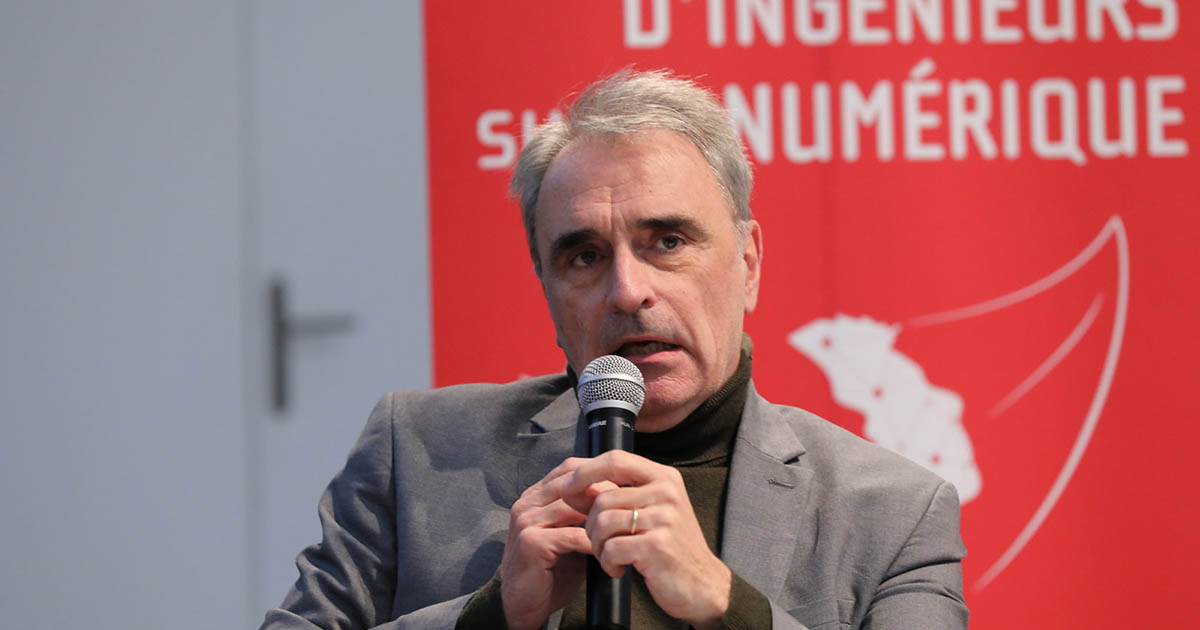 Michel Paulin (Journée de l'Innovation, photo Youssef Larayedh)