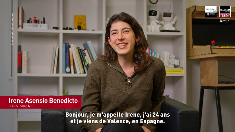 Irene Asensio Benedicto, étudiante de l’Univ. Polytechnique de Valencia (vidéo)