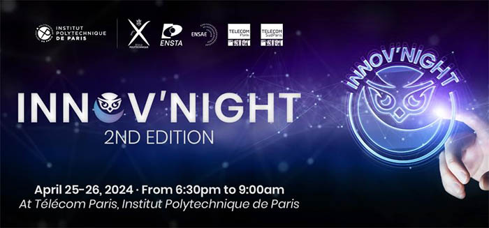 Innov'Night IP Paris jeudi 25 - vendredi 26 avril 2024