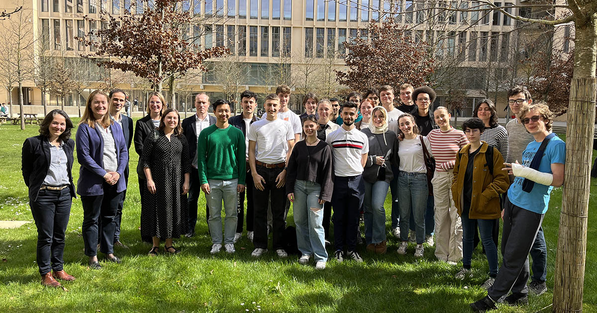 Franco-German exchanges: students from TU Berlin visit Télécom Paris