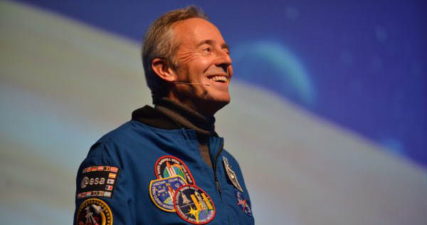 Jean-François Clervoy, invité d'honneur du dîner de collecte 2024 de la Fondation (source Fondation Mines-Télécom)