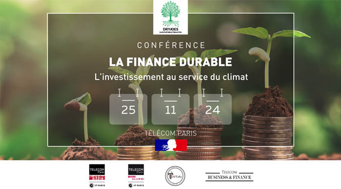 Finance durable, l'investissement au service du climat (EcoTechTalks) 25/11/2024