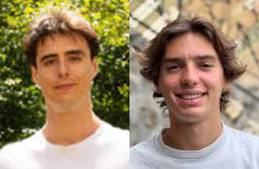 Célio Boulay & Damien Pélissier : Ironman finishers