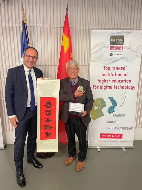Visit of the CUHK Shenzhen Delegation to Télécom Paris