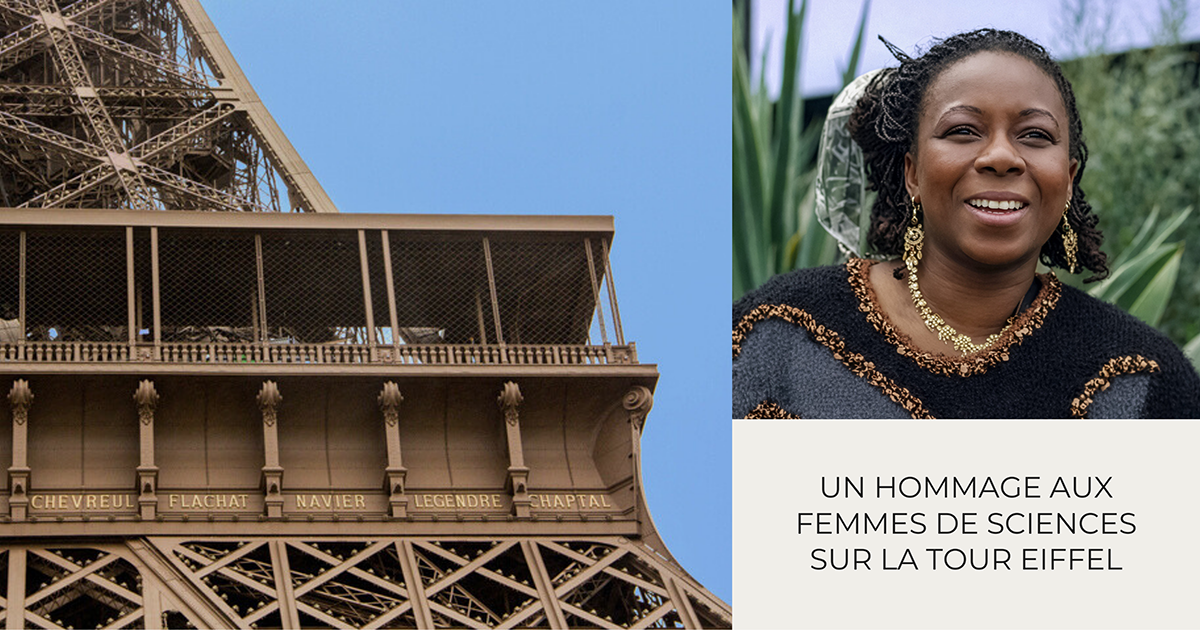 Rose Dieng-Kuntz parmi les femmes de sciences honorées à la Tour Eiffel