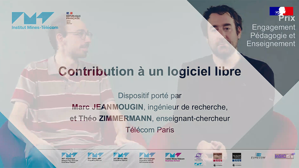 Prix pédagogie IMT : logiciel libre (vidéo)