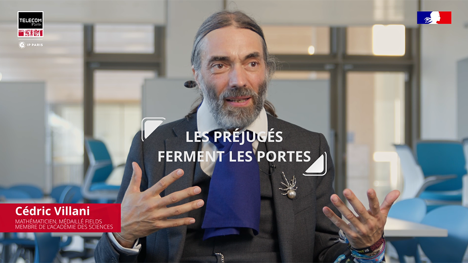 Cédric Villani pose l’équation de la mixité dans les sciences (vidéo)