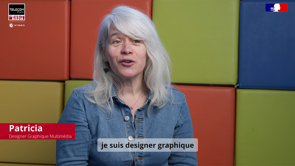 Rencontrez Patricia, designer graphique multimédia (vidéo)