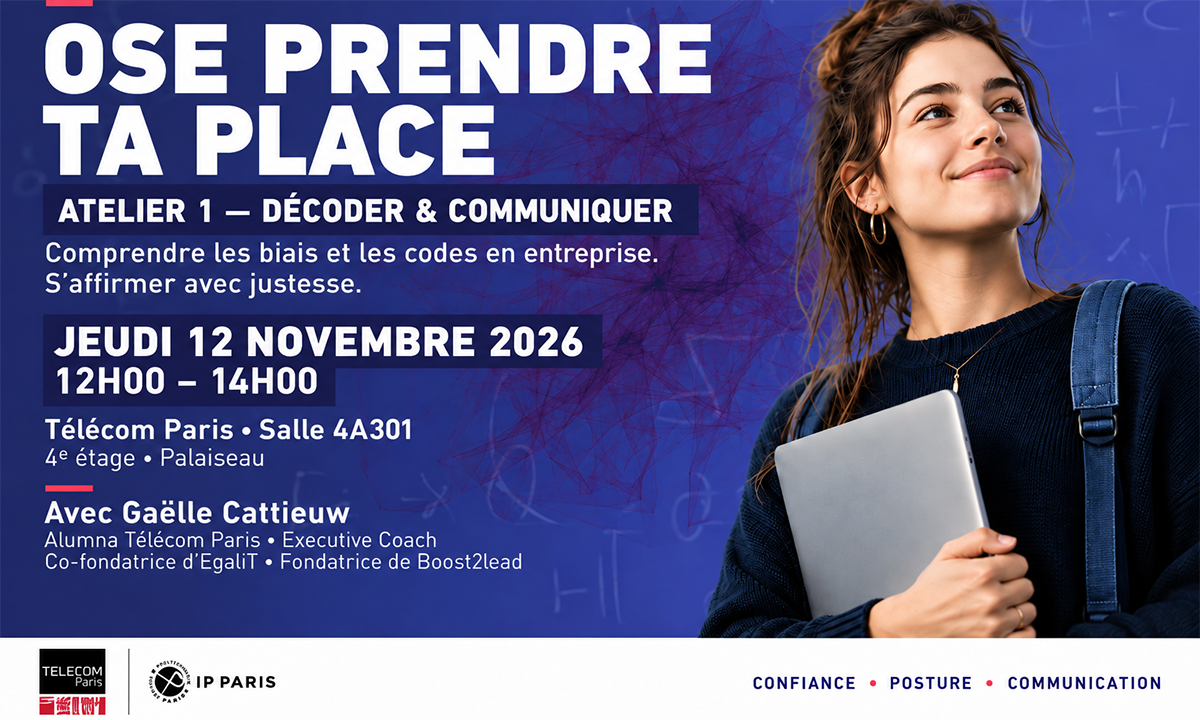 Atelier Ose prendre ta place jeudi 12/11/2026